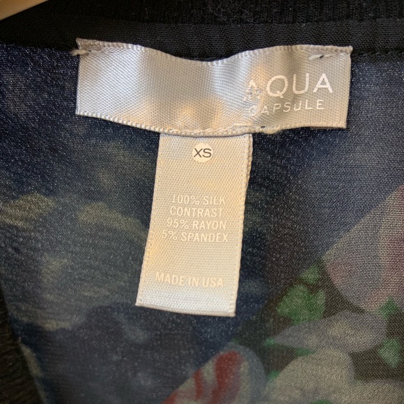 Floral Silk bomber Jacket - Picture 3 of 5